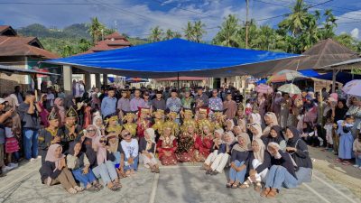 Cabup Welly Suhery Hadiri Acara Silahturahmi dan Halal Bi Halal Aia Panjang