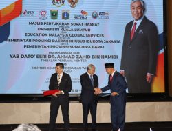 Sumbar Jalin Kerjasama Strategis dengan UniKL dan EMGS, Kembangkan Pendidikan Vokasi Islami