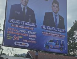 SK Belum Terbit, Arisal Aziz Pasang Baliho Ketua DPW PAN Sumbar