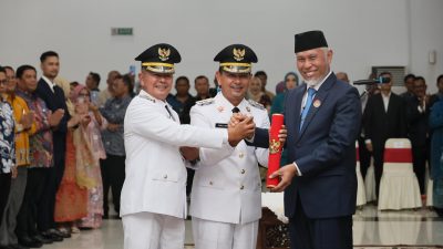 Sah, Gubernur Sumbar Lantik Welly-Parulian Jadi Bupati dan Wakil Bupati Pasaman