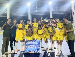 Tim Futsal SMAN 1 Lubuk Sikaping Raih Juara Pertama Dalam Ajang Trofe by.U Telkomsel Branch Bukittinggi 2025