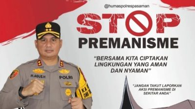 Polres Pasaman Memerintahkan Seluruh Jajarannya Mengoptimalkan Opersai Penindakan  premanisme