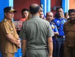 Bupati Pasaman, Tanggapi Laporan Masyarakat, Lakukan Sidak, Di Markas Damkar Pasaman