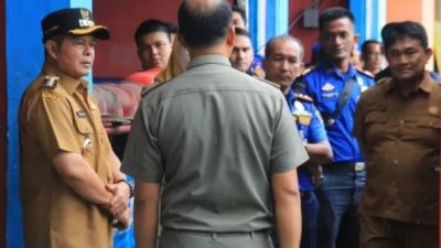 Bupati Pasaman, Tanggapi Laporan Masyarakat, Lakukan Sidak, Di Markas Damkar Pasaman