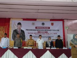 Anggota DPR RI, Ade Rezki Pratama Bersama GBN Gelar Sosialisasi Program Makan Bergizi Gratis di Kabupaten Agam