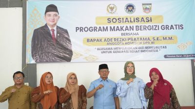 MBG, Investasi Gizi untuk Masa Depan: Komisi IX DPR RI  Ade Rezki Pratama, Edukasi Warga Pasaman Barat