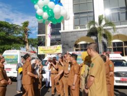 Kesehatan Tanpa Hambatan: Bupati Pasaman Resmikan Layanan Ambulans Gratis untuk Masyarakat