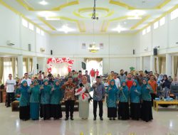 Ny. Lusi Welly Suhery Dikukuhkan Sebagai Bunda Literasi Pasaman 2025–2030, Lomba Bercerita SD/MI Meriahkan Acara