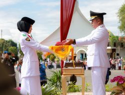 Upacara HUT ke-80 RI di Pasaman Berlangsung Khidmat, Dipimpin Bupati dan Wakil Bupati