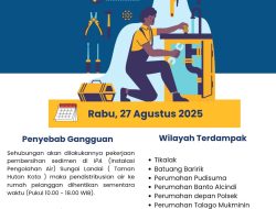 Distribusi Air Bersih Terganggu, Perumda Tirta Saiyo Imbau Warga Lubuk Sikaping Siapkan Cadangan Air
