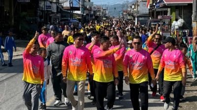 Padang Gelugur Rayakan HUT RI ke-80 dengan Jalan Sehat Pasaman Bangkit, Welly Suhery: Kita Jaga Kesehatan dan Silaturahmi