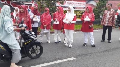 Rutan Kelas IIB Lubuk Sikaping Gelar Bakti Sosial di Momen HUT RI ke-80