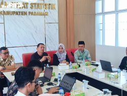 Sekda Pasaman Yudesri, Buka Bimtek Statistik Sektoral Daerah di BPS Kabupaten Pasaman