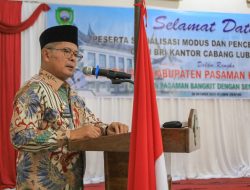 Wujudkan Masyarakat Cerdas Digital, Pemkab Pasaman dan BRI Gelar Sosialisasi Cyber Fraud