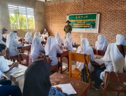 TNI Kodim 0305/Pasaman Bangkitkan Semangat Belajar Pelajar di Katiagan