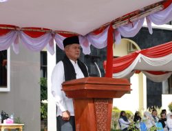 Bupati Pasaman Ajak Santri Kawal Indonesia Menuju Peradaban Dunia, Deklarasi Pesantren Ramah Anak Digaungkan