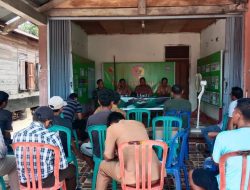 Cegah Risiko Megathrust Mentawai, Kodim 0305/Pasaman dan BPBD Pasbar Gelar Sosialisasi Mitigasi Bencana di Pesisir Katiagan