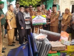 Rumah Hanyut Diterjang Banjir, Bupati Pasaman dan Baznas Serahkan Bantuan Bedah Rumah untuk Warga Sundatar Utara