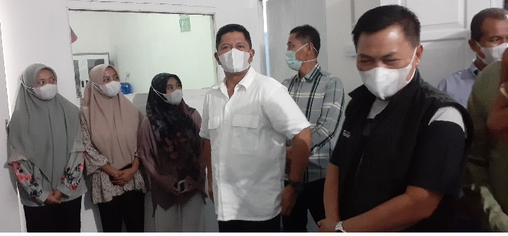 Foto Pengecekan tempat Pembuangan Limbah