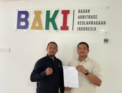 Tommy Irawan Sandra Laporkan Dugaan Pelanggaran Musorprovlub KONI Sumbar ke BAKI