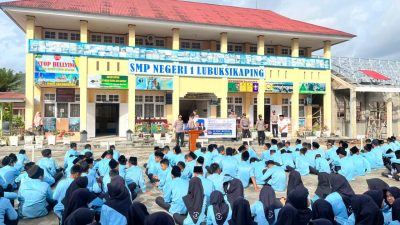 SMPN 1 Lubuk Sikaping Jadi Tuan Rumah Sosialisasi PPDB SMA Kemala Taruna Bhayangkara