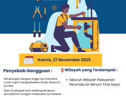 Pelayanan Air Terganggu Akibat Banjir, Dirut Perumda Tirta Saiyo Pasaman Imbau Masyarakat Menampung Cadangan Air