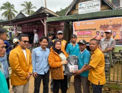 Hanura Tuntas Salurkan Bantuan Banjir Sumbar: Waketum Lili Pantauli Pimpin Penyaluran Hingga Nagari Terakhir di Bayang Utara