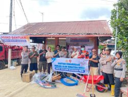 Peduli Korban Bencana, Kabag Intelkam Polri Kirim Perlengkapan Vital ke Sumatera Barat