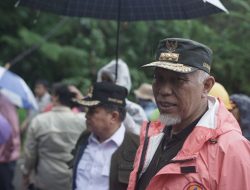 Gubernur Mahyeldi Himbau Masyarakat Waspadai Potensi Peningkatan Curah Hujan