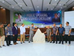 Perumda Air Minum Tirta Saiyo Pasaman Luncurkan Maskot dan Gelar Pelatihan Public Speaking & Service Excellent   