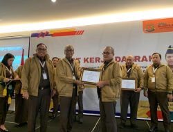 Kejari Pasaman Sabet Dua Penghargaan Kinerja Terbaik pada Rakerda Kejati Sumbar 2025