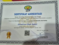 Prodi Ilmu Hukum Unes Raih Akreditasi “Baik Sekali”, Targetkan Akreditasi Unggul