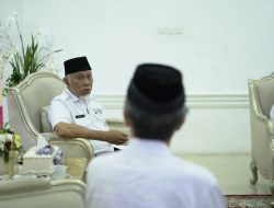 Gubernur Mahyeldi Apresiasi Kepedulian Perantau Minang Sumsel bagi Warga Terdampak Bencana