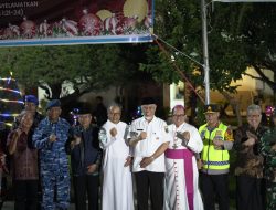 Guna Memastikan Pelaksanaan Ibadah Misa Natal Berjalan Aman, Gubernur Bersama Forkopimda Tinjau Gereja dan Pos Pengamanan Nataru di Padang