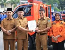 Hasil Kerja Bupati Welly, Hibah BNPB Diserahkan ke BPBD Pasaman