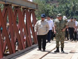 Tinjau Penanganan Pascabencana, Presiden Kunjungi Batang Toru Tapanuli Selatan