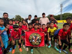 Andre Rosiade Bersama Dody Hanggodo Resmi Buka Festival Sepakbola Usia Muda Terbesar di Sumbar.