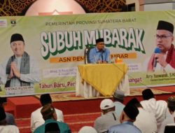 Subuh Mubarakah 2026, Sekda Sumbar Ajak ASN Perbaiki Niat dan Bangkitkan Semangat