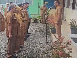 Kadisdik Pasaman Pimpin Apel Perdana, Tekankan Disiplin dan Pemahaman Tupoksi