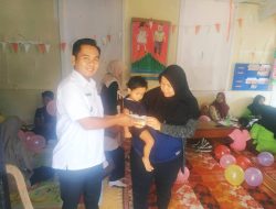 Awali 2026, Pemnag Aia Manggih Barat Kunjungi Posyandu dan Salurkan PMT untuk Balita