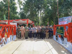 Gercep Tangani Dampak Bencana, Bupati Welly Resmikan “Bailey” Siap Kembali Pacu Ekonomi Warga