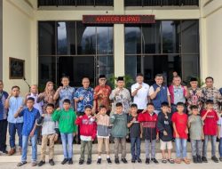 Wabup Pasaman Lepas Kontingen SSB Mandiangin FC ke Andre Rosiade Cup U-10 dan U-12   