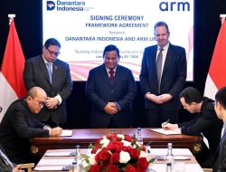 Presiden Prabowo Saksikan Kemitraan Strategis BPI Danantara–Arm di London, Indonesia Percepat Industri Semikonduktor