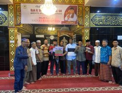 H. Verry Mulyadi Serahkan Bantuan untuk Masjid Imanudin Lubeg, Ajak Warga Ramaikan Surau dan Perkuat Pendidikan Tahfiz