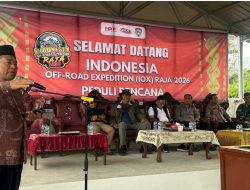 Verry Mulyadi : Apresiasi Kegiatan Baksos IOX Offroad Exspedition di Kabupaten Solok