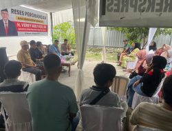 Reses di Lubuk Begalung, Verry Mulyadi Tampung Aspirasi Penguatan UKM dan Pengelolaan Lingkungan Warga