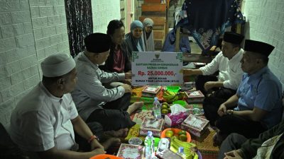 Ketukan Sahur Gubernur Sumbar Bawa Harapan bagi Keluarga Ises di Payakumbuh