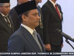 Disaksikan Petinggi Ekonomi dan Keluarga Cendana, Thomas Djiwandono Resmi Jabat Deputi Gubernur Bank Indonesia