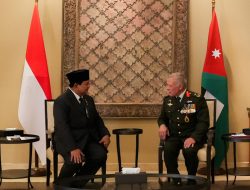 Raja Abdullah II Apresiasi Ketegasan Prabowo dalam Membela Palestina