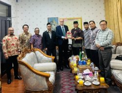 Temui Dubes Suriah, Gubernur Mahyeldi Bahas Peluang Kerja Sama Pendidikan dan Sister City